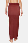 Zivame All Day Flared Mermaid Reversible Saree Shapewear - Salmon Maroon — thumbnail 7